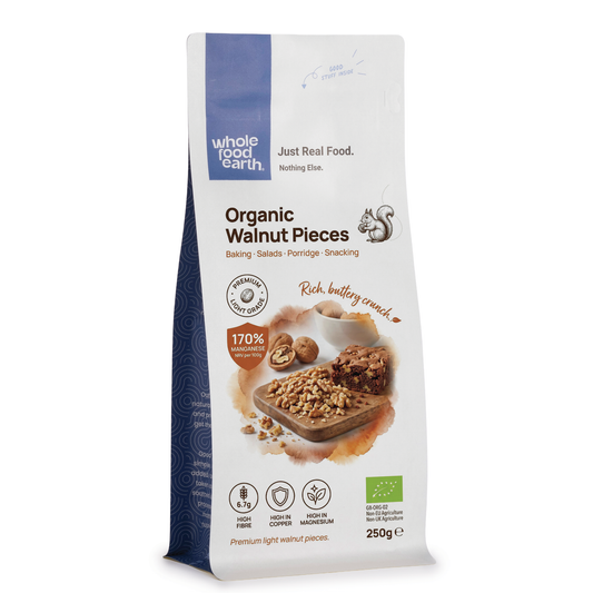 Organic Light Walnuts Pieces