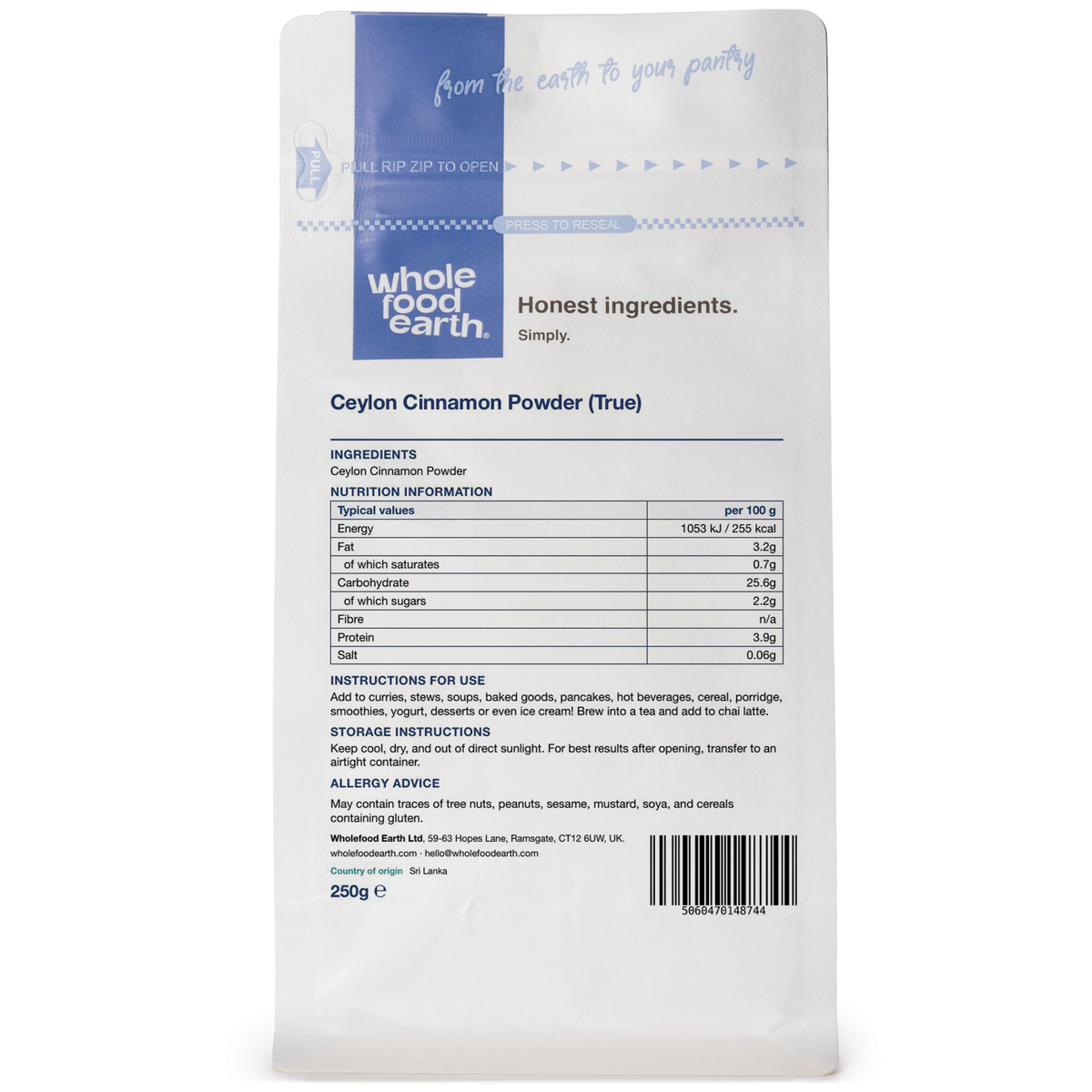 Ceylon Cinnamon Powder (True)