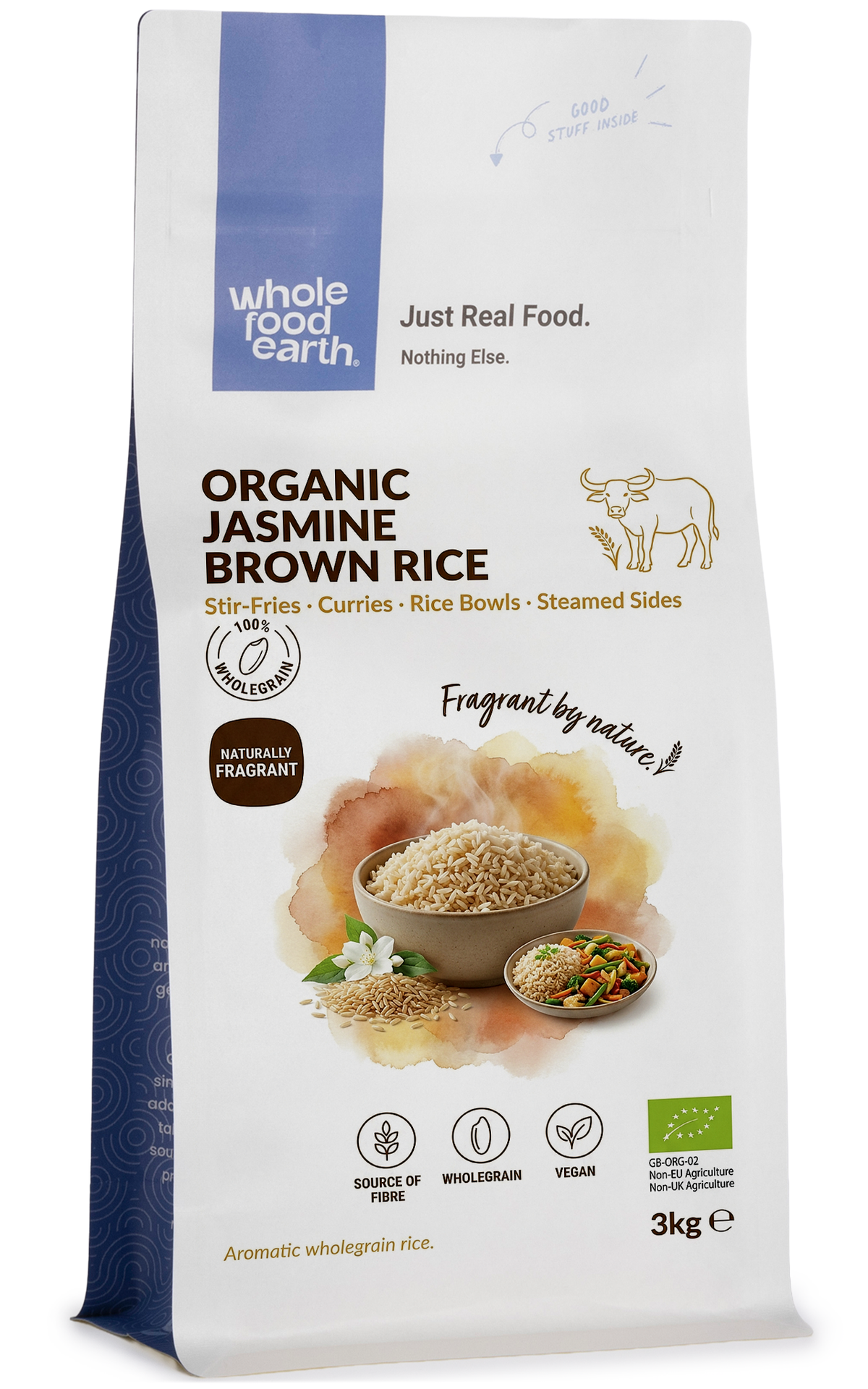 Organic Jasmine Brown Rice
