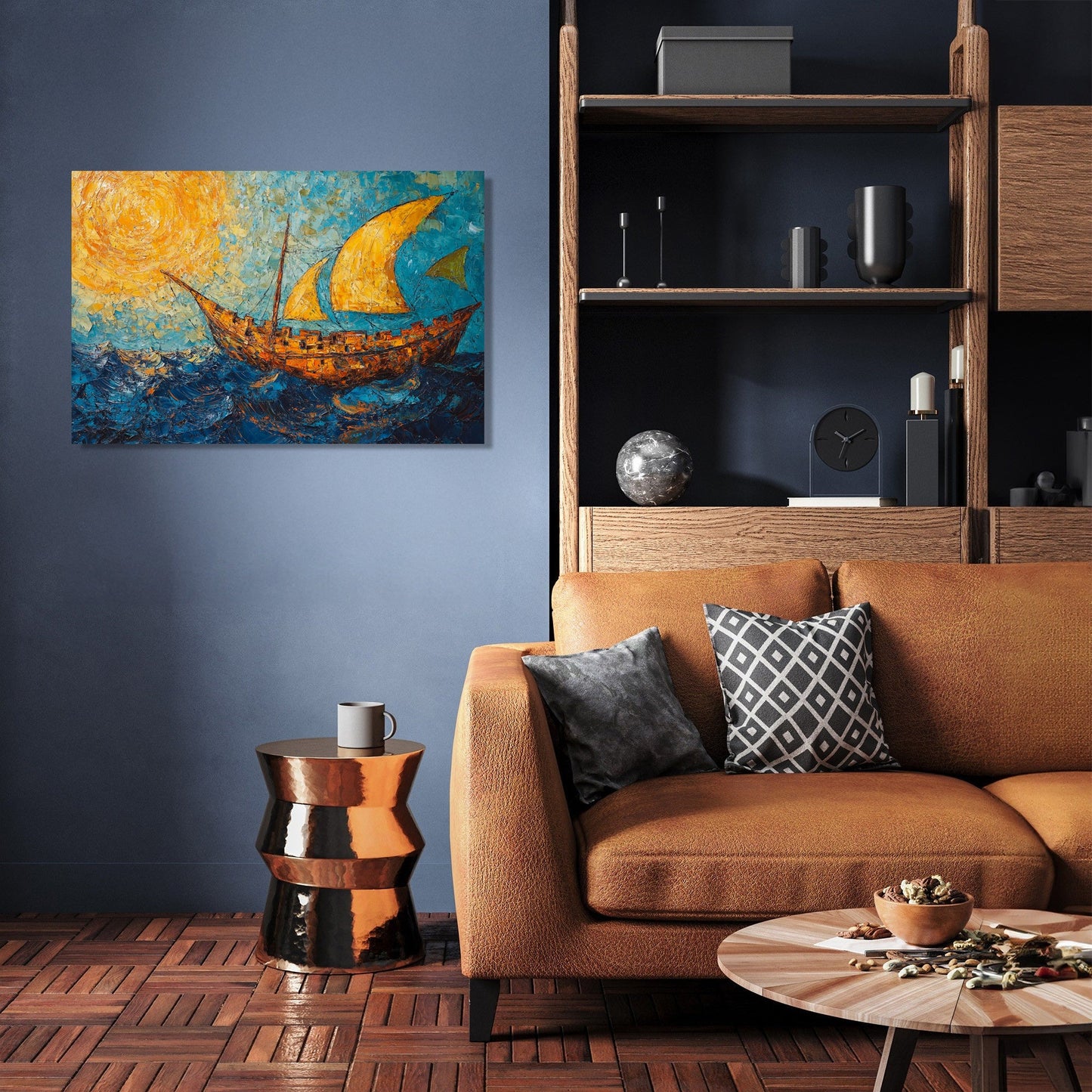 Golden Voyage Canvas
