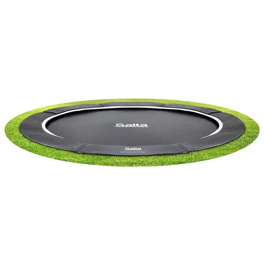 14ft Salta Royal Baseground Black Round Trampoline