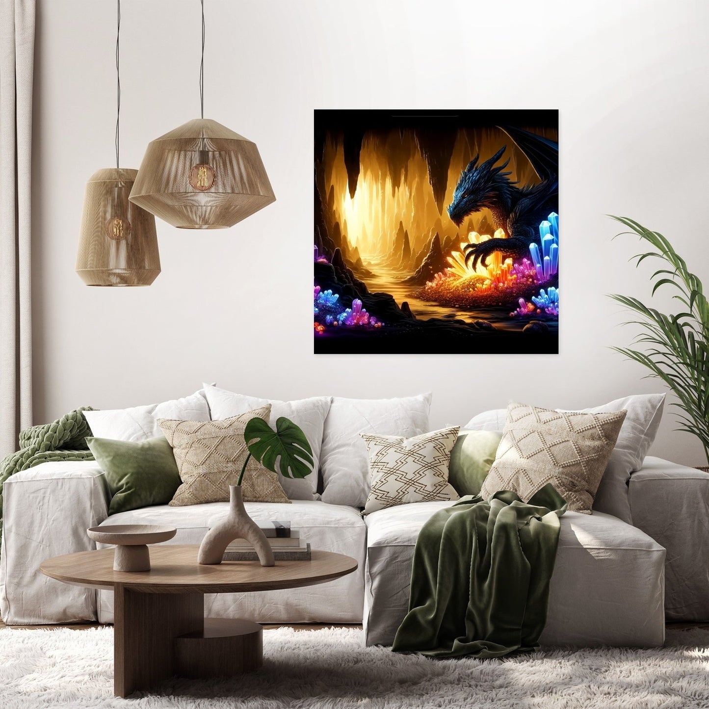 Cavern Guardian Canvas