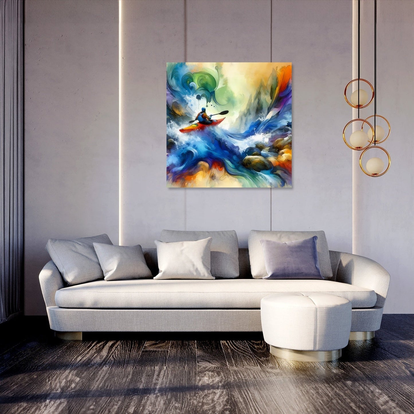 Rapids Rhapsody Canvas