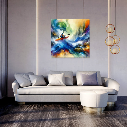Rapids Rhapsody Canvas