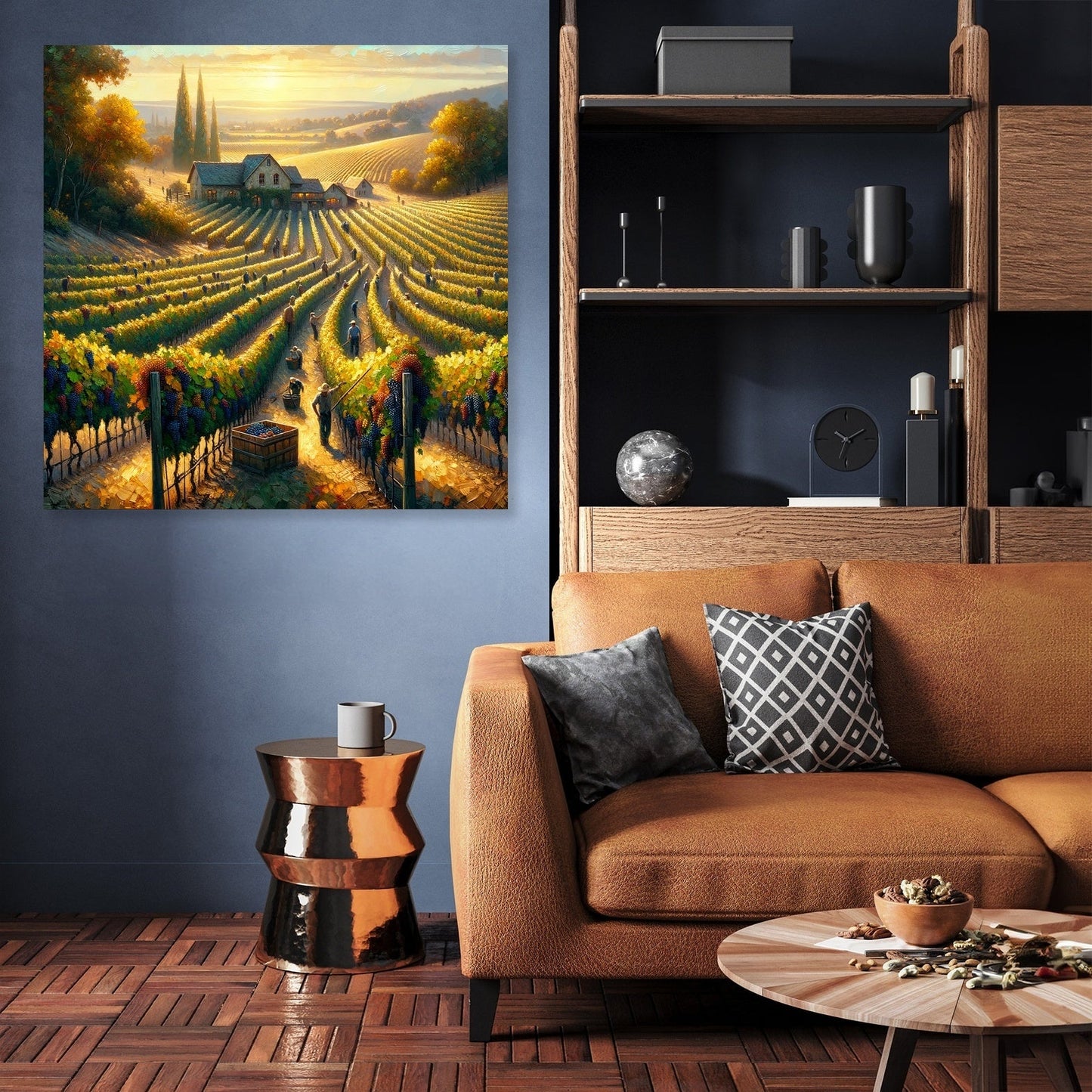 Harvest Vineyard Canvas