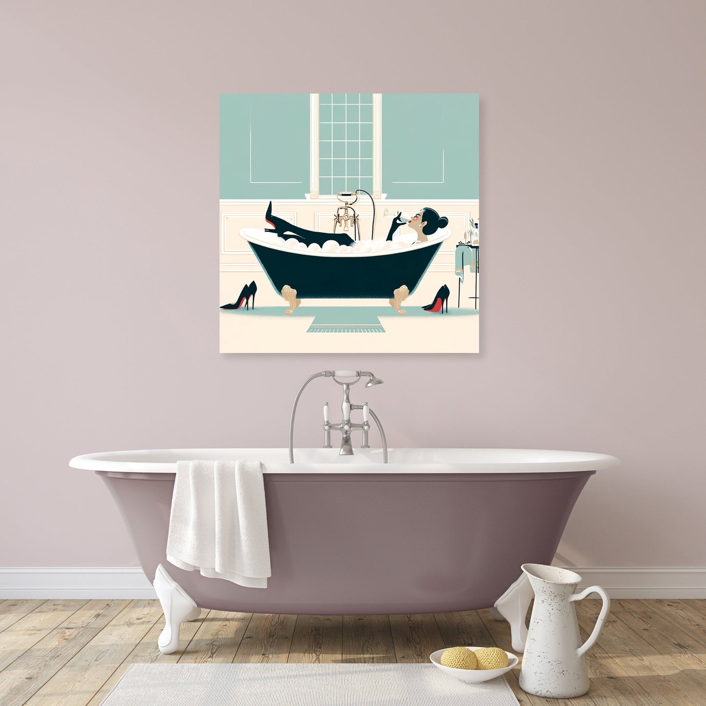 Chic Soirée Soak Canvas