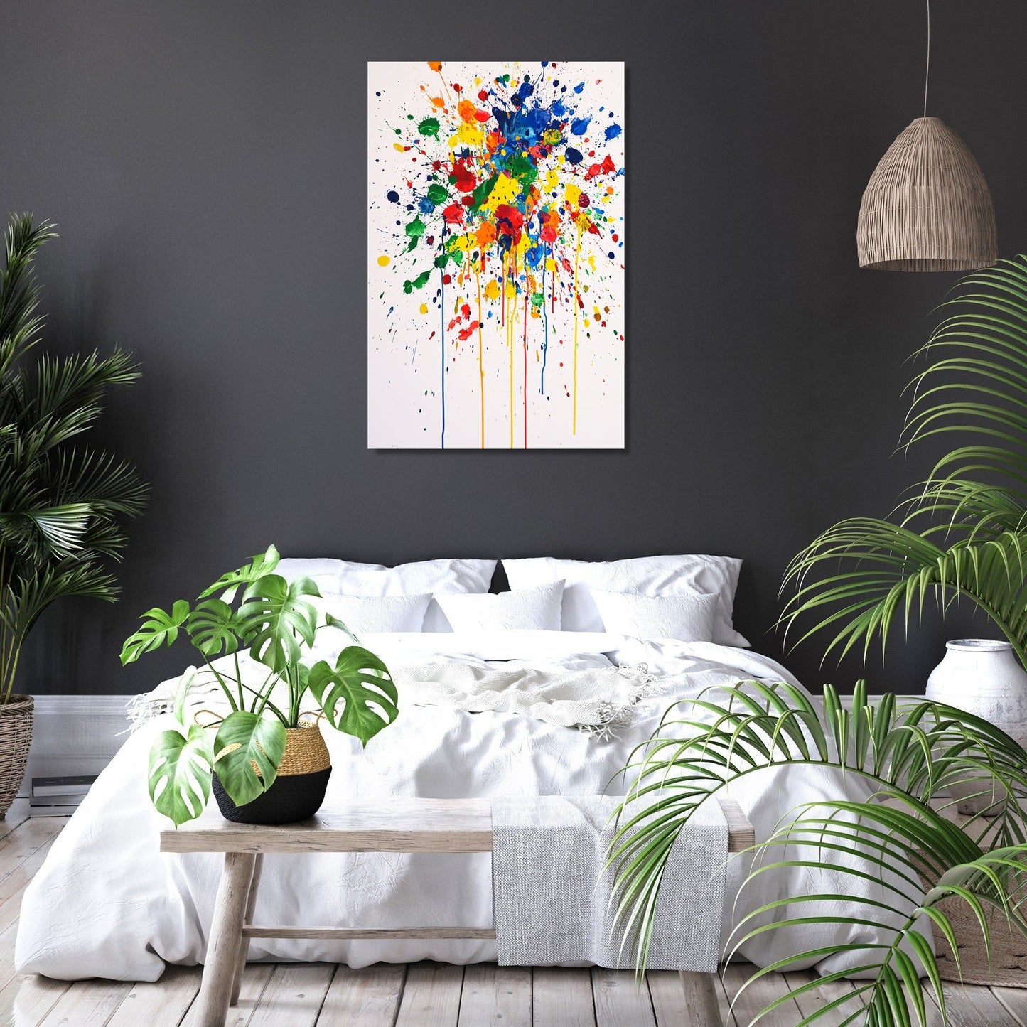 Rainbow Emotions Canvas