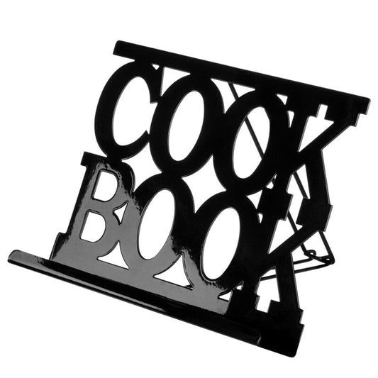 Alpha Black Enamel Cook Book Stand