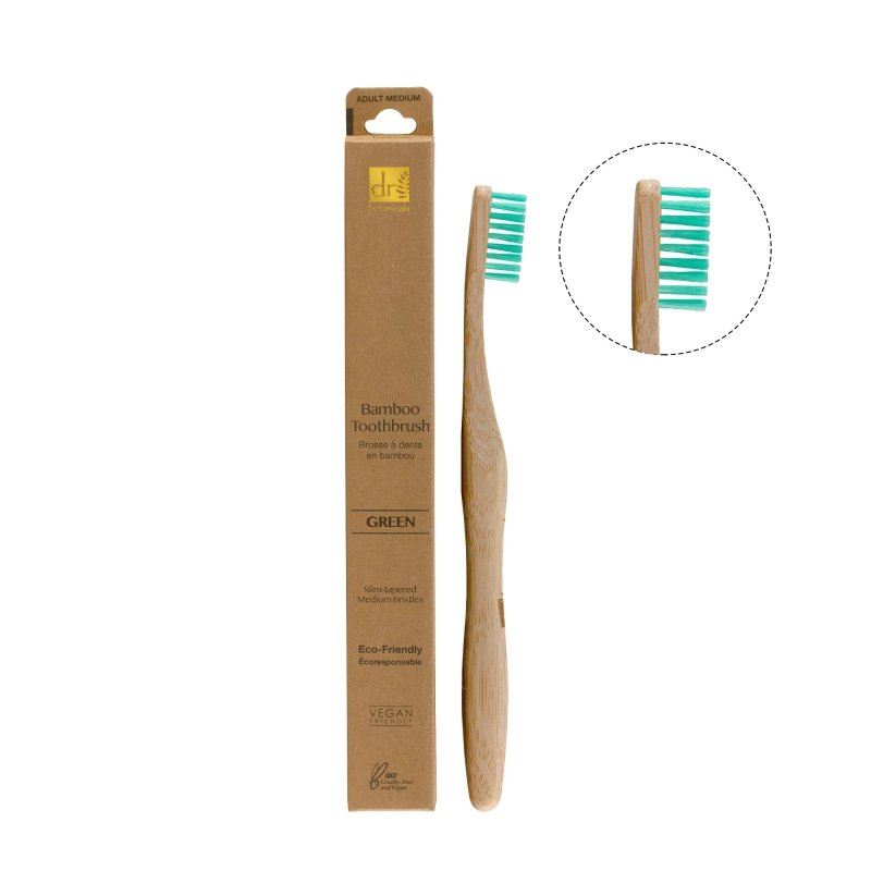 Bamboo Toothbrush Kit – Green, Pink & Purple