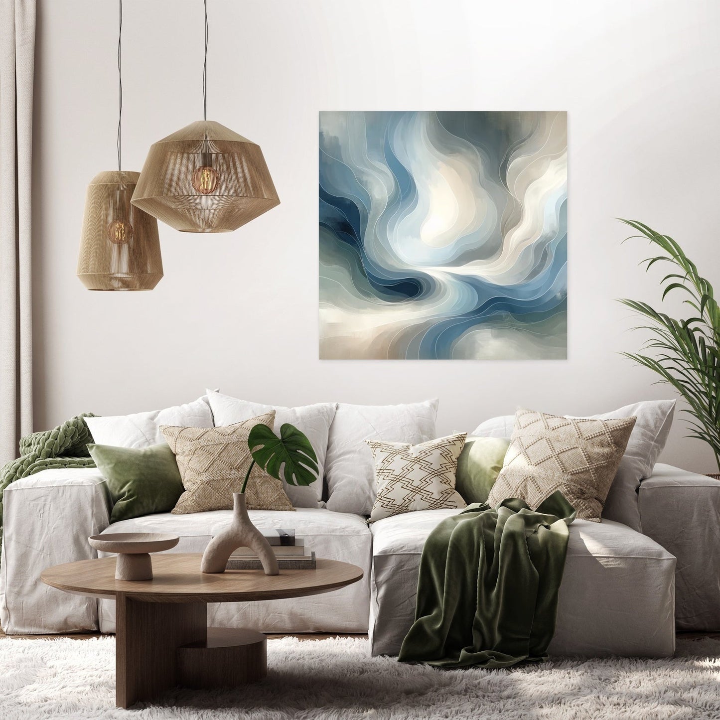 Embrace of Solitude Canvas