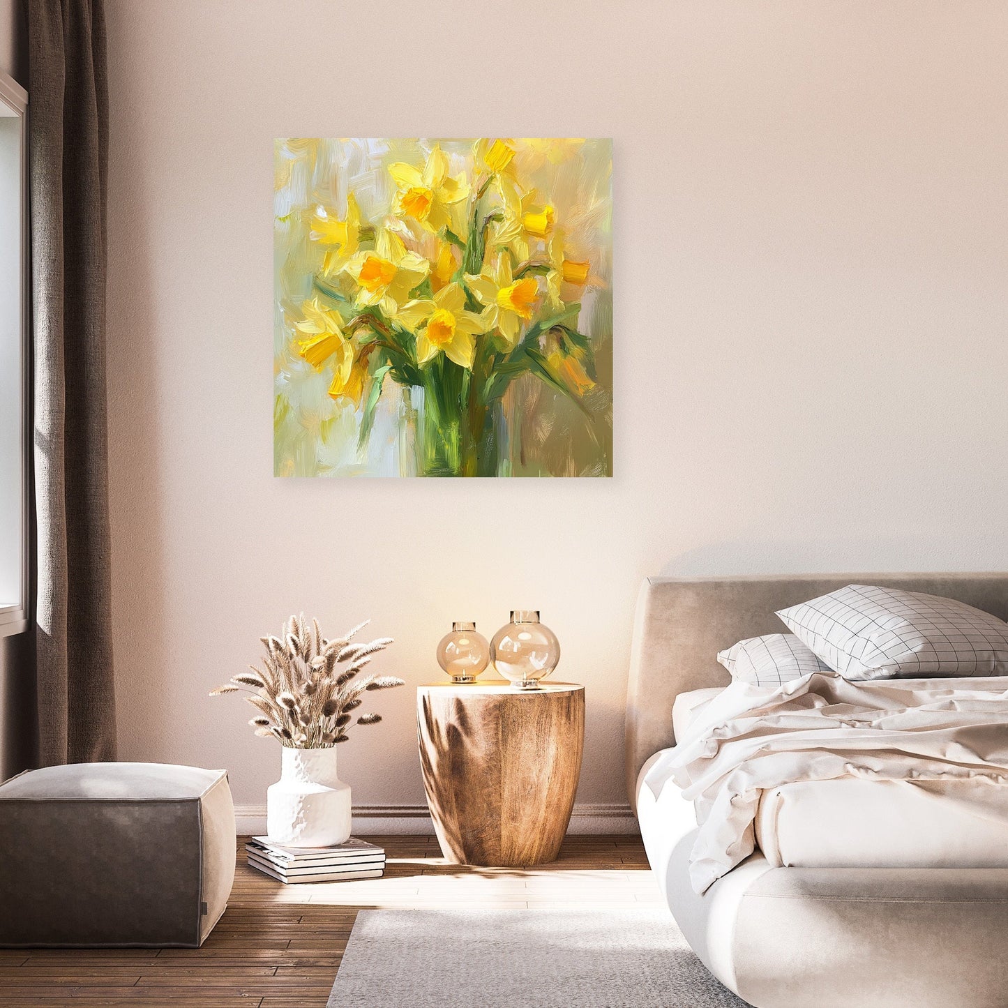 Daffodil Harmony Canvas
