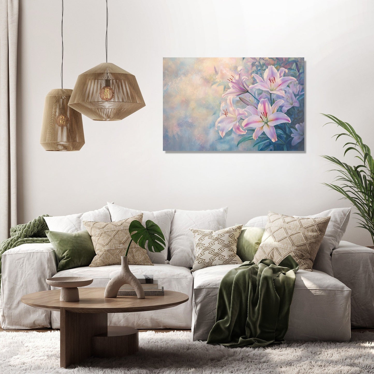 Morning Lily Canvas