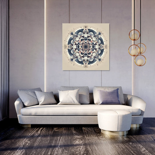 Tranquil Symmetry Canvas