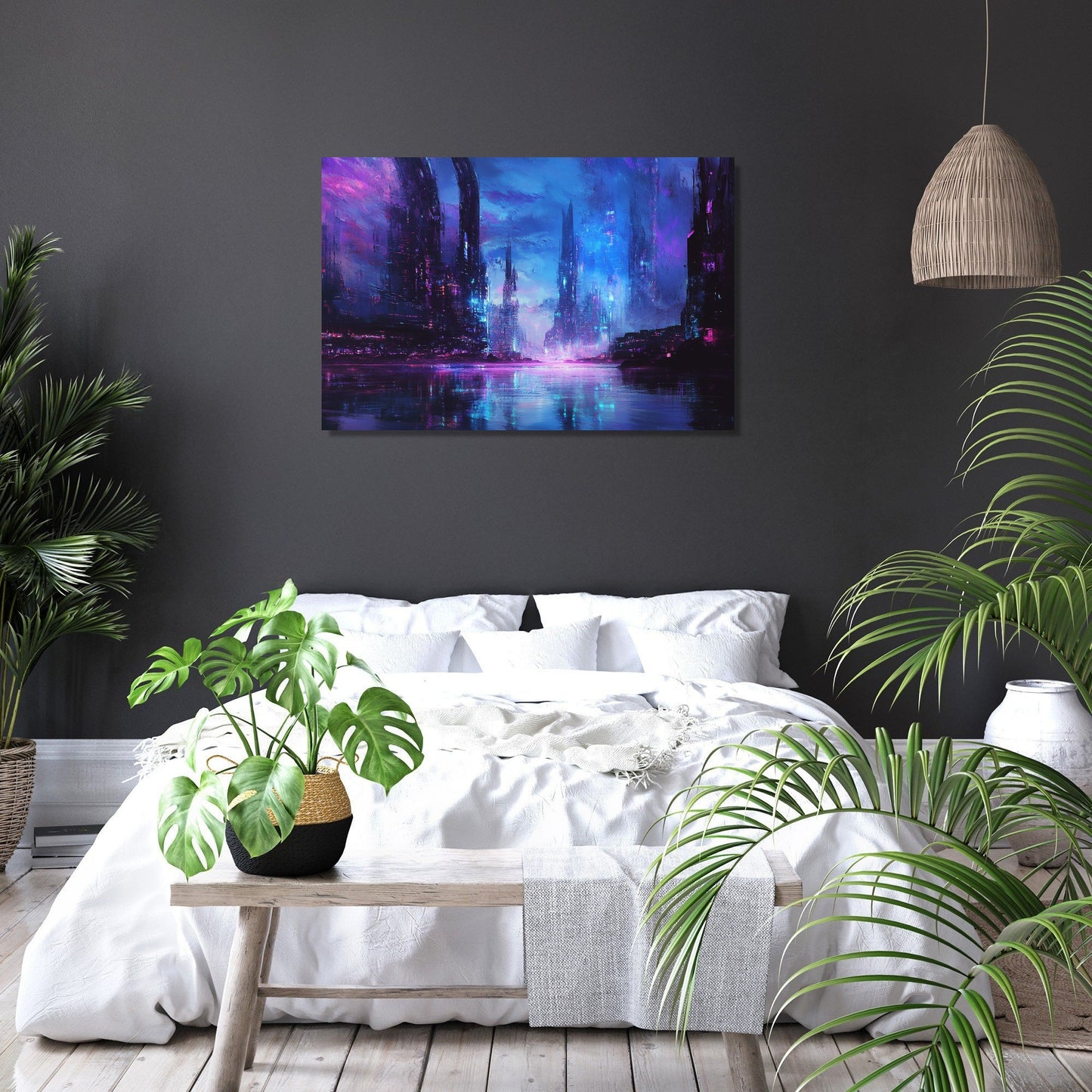 Dreamscape Metropolis Canvas