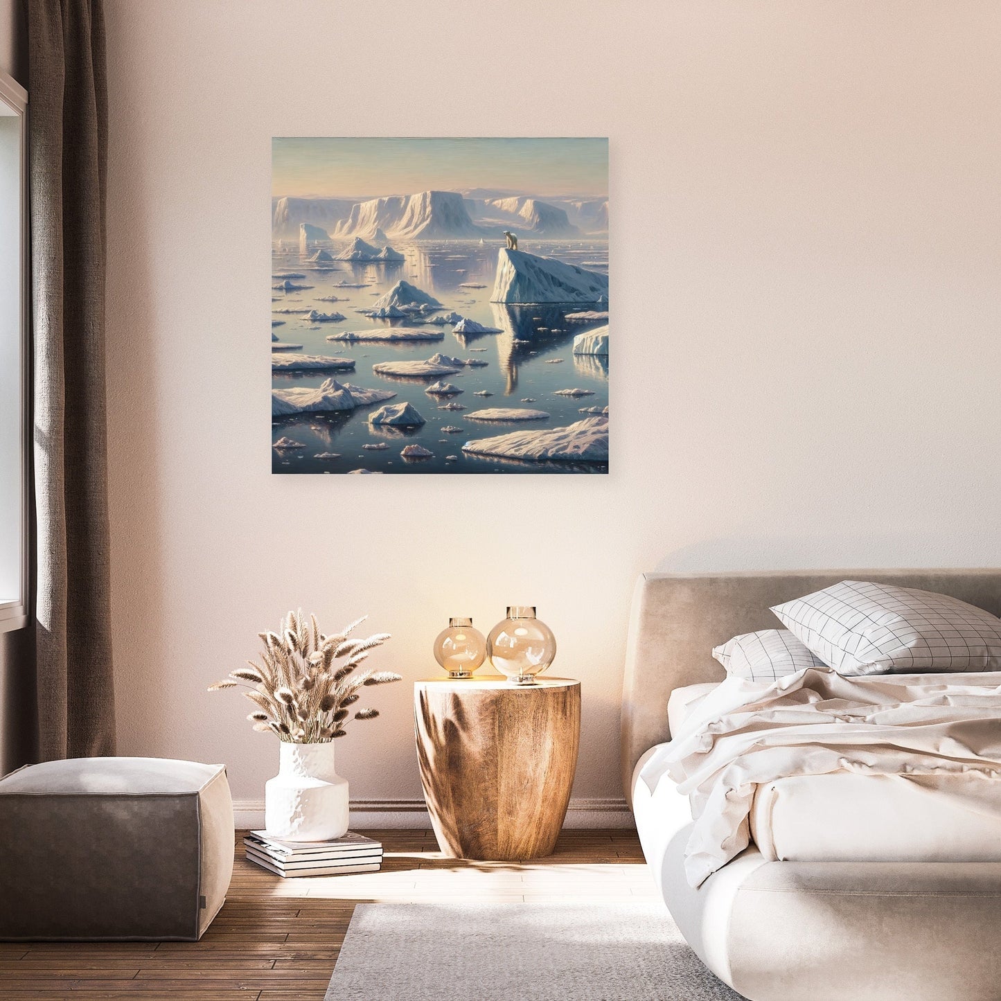 Arctic Elegance Canvas