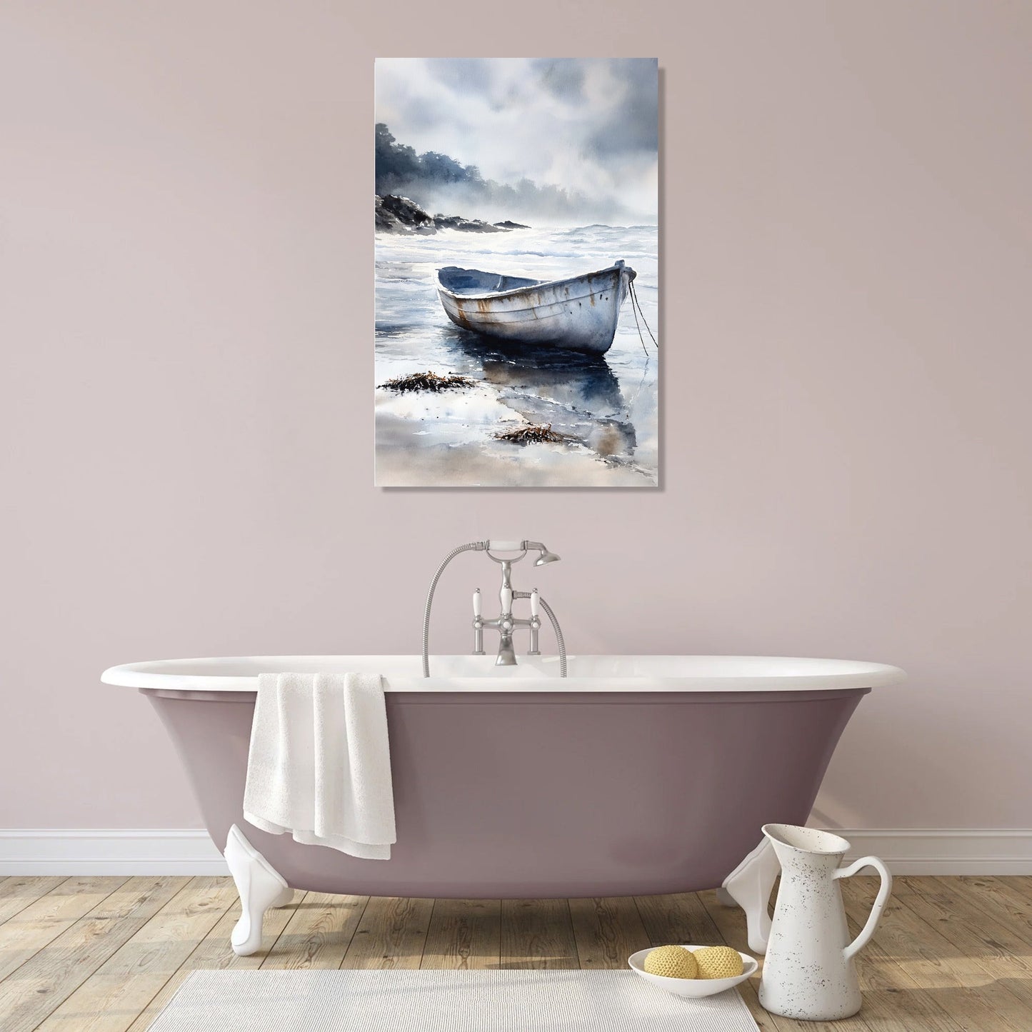 Reflective Tides Canvas