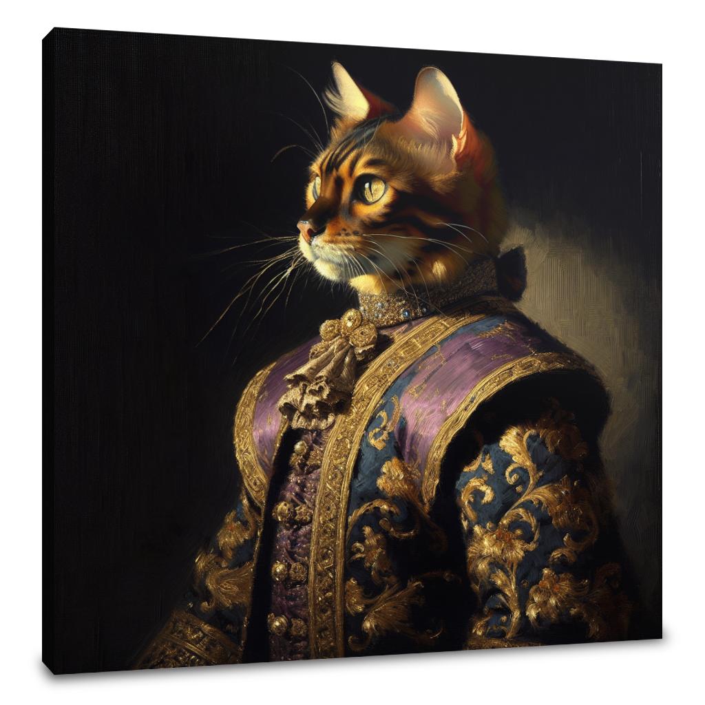 Regal Bengal Majesty Canvas