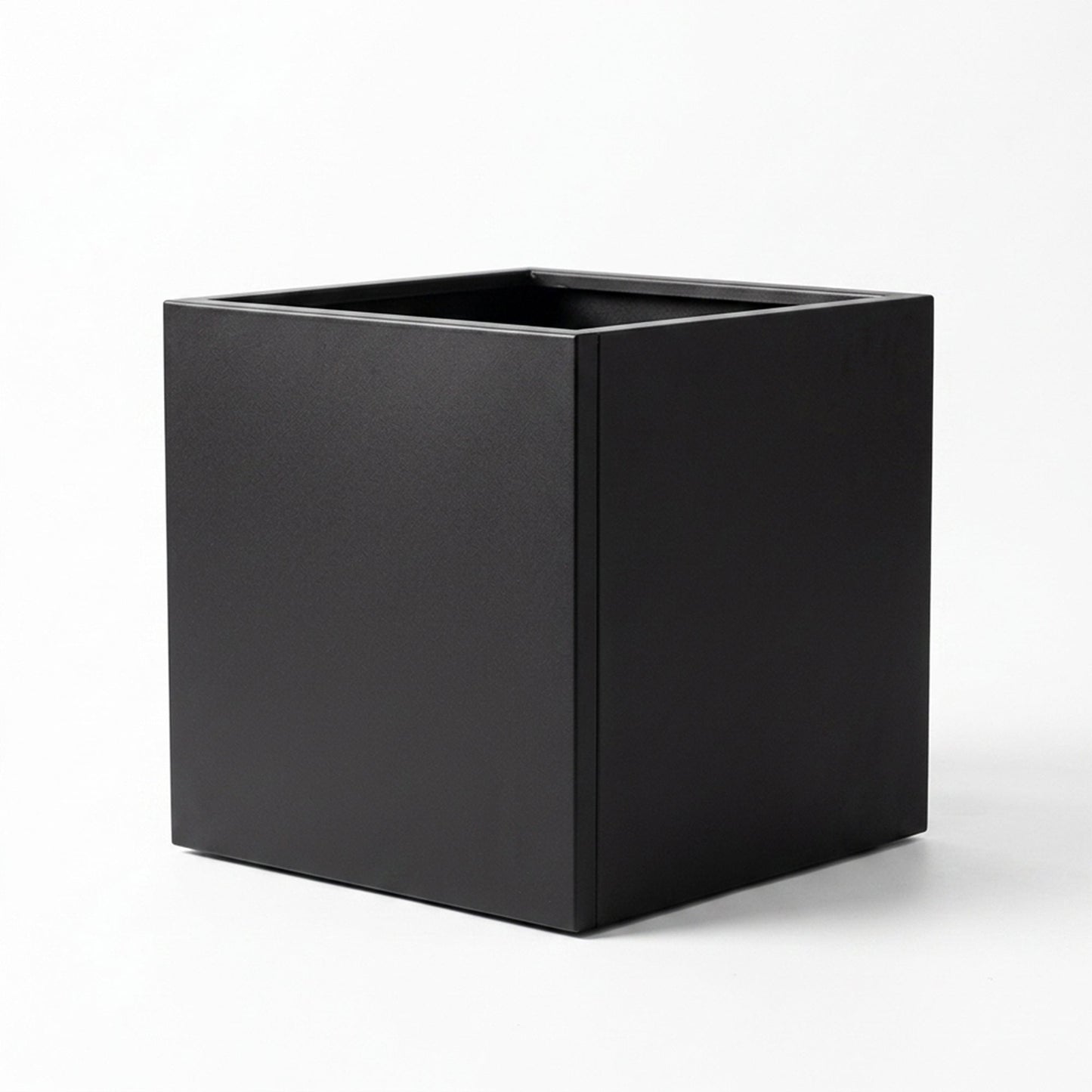Galvanised Steel Black Cube Metal Planter 50cm x 50cm