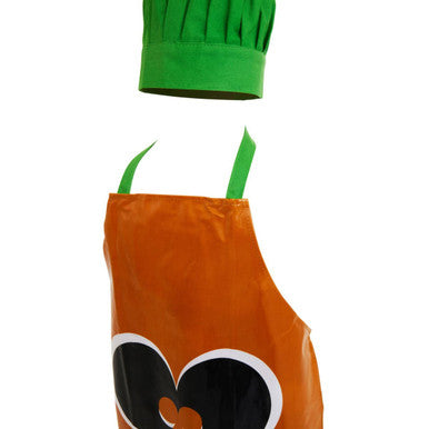 Halloween Children's Pumpkin Cotton Chef Set