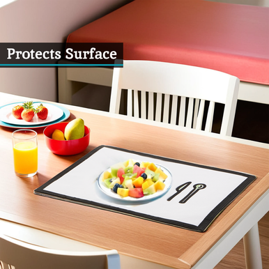 Set Of Four Doodle Grubs Up Placemats