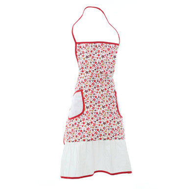 Red Daisy Apron