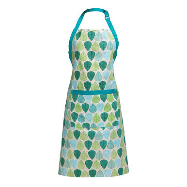 Green Leaf Printed Apron