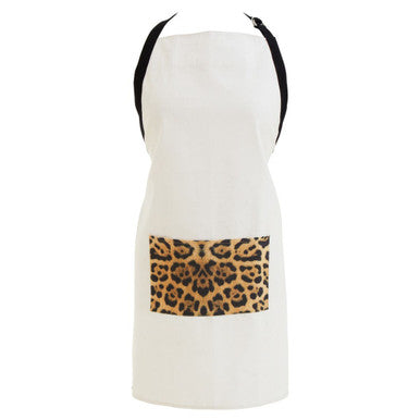 London Leo Leopard Print Apron