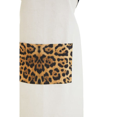 London Leo Leopard Print Apron