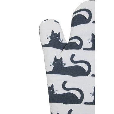 Black Cat Single Oven Glove