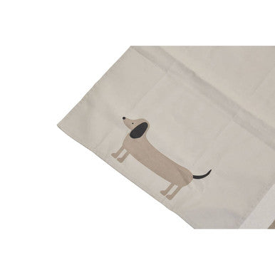 Set Of Three Sausage Dog Tea Towels