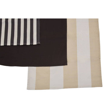 Set Of Three Stripe Tea Towels