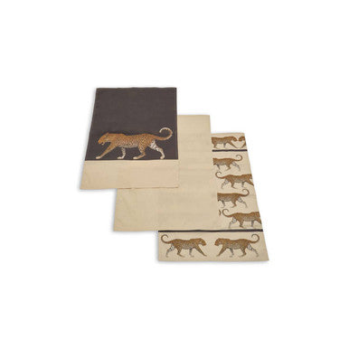London Leo Set of Three Tea Towelsin Leo