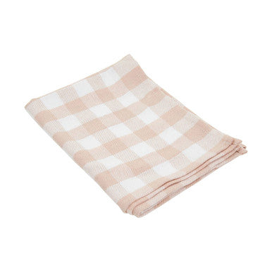 Doro Set Of Three Amber And White Tea Towels