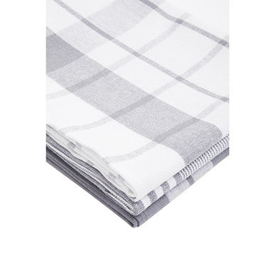 Set of Three Grey and White Tea Towels | Doro