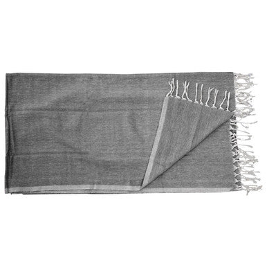 Thread & Loom Black Hammam Towel