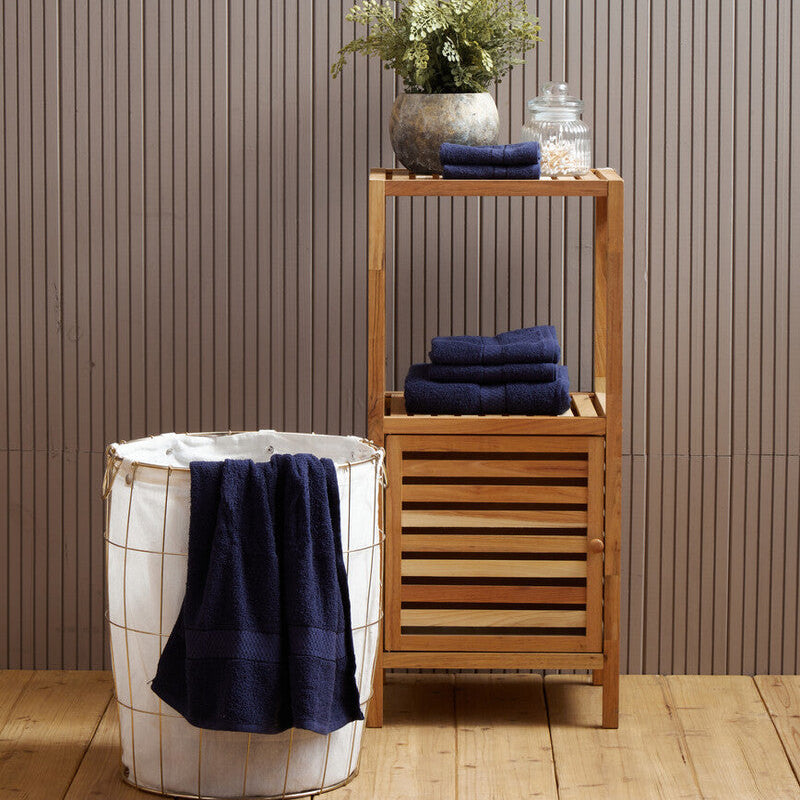6 Piece Navy Blue Towel Set | Thread and Loom