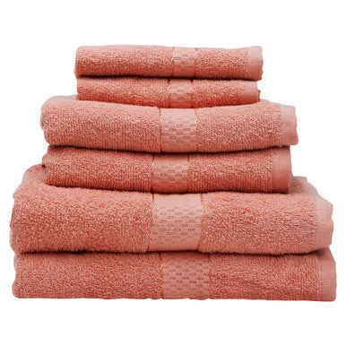Thread & Loom 6Pc Peach Pink Towel Set