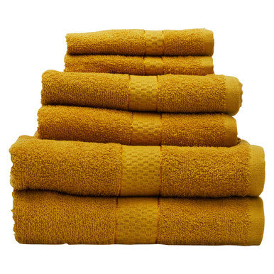 Thread & Loom 6Pc Mustard Towel Set