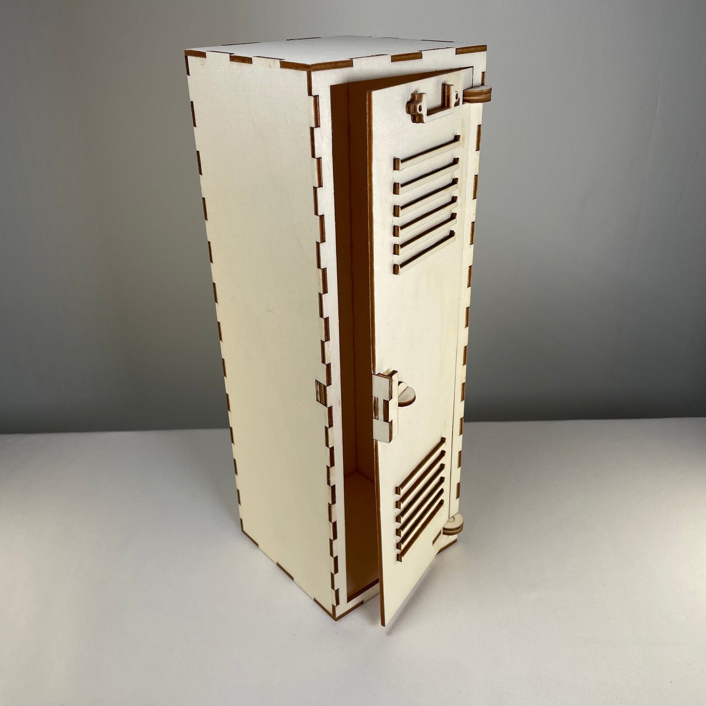 School Locker - Flatpack Model Kit By Curious Rabbit ®