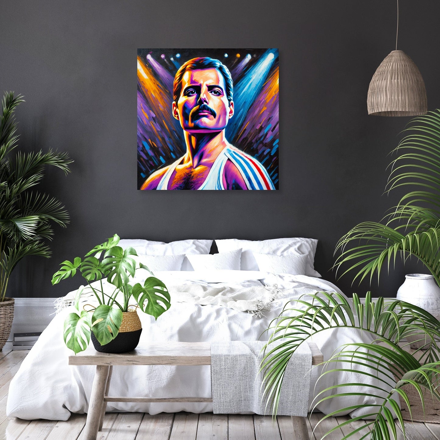 Mercury Icon Canvas