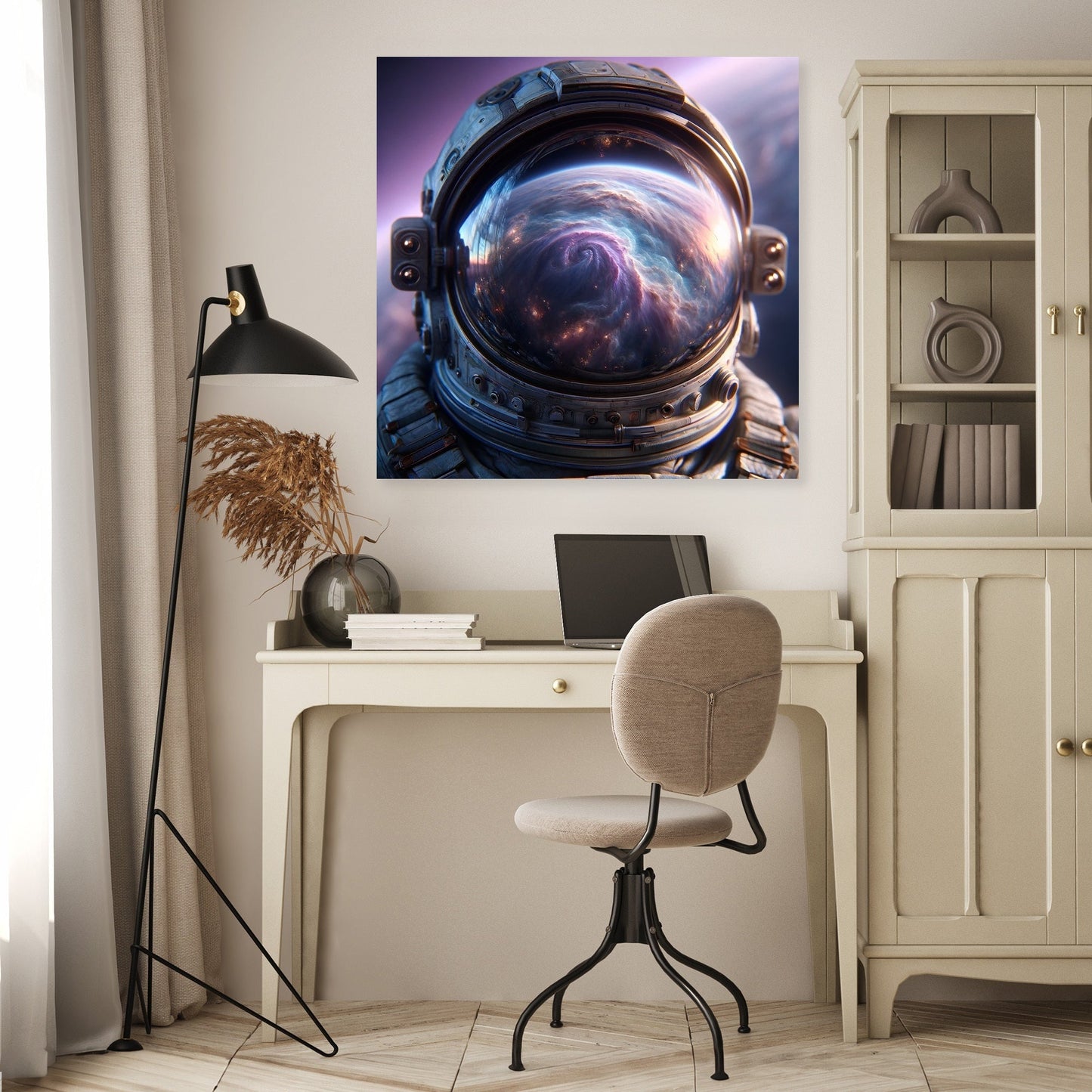 Cosmic Reflection Canvas