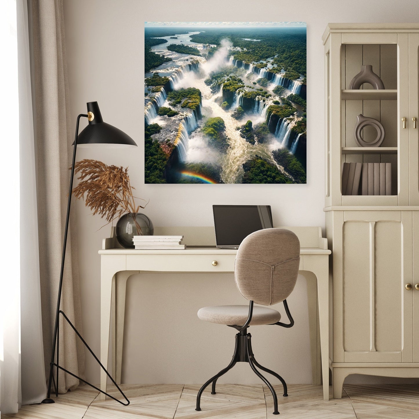 Iguazu Falls Panorama Canvas