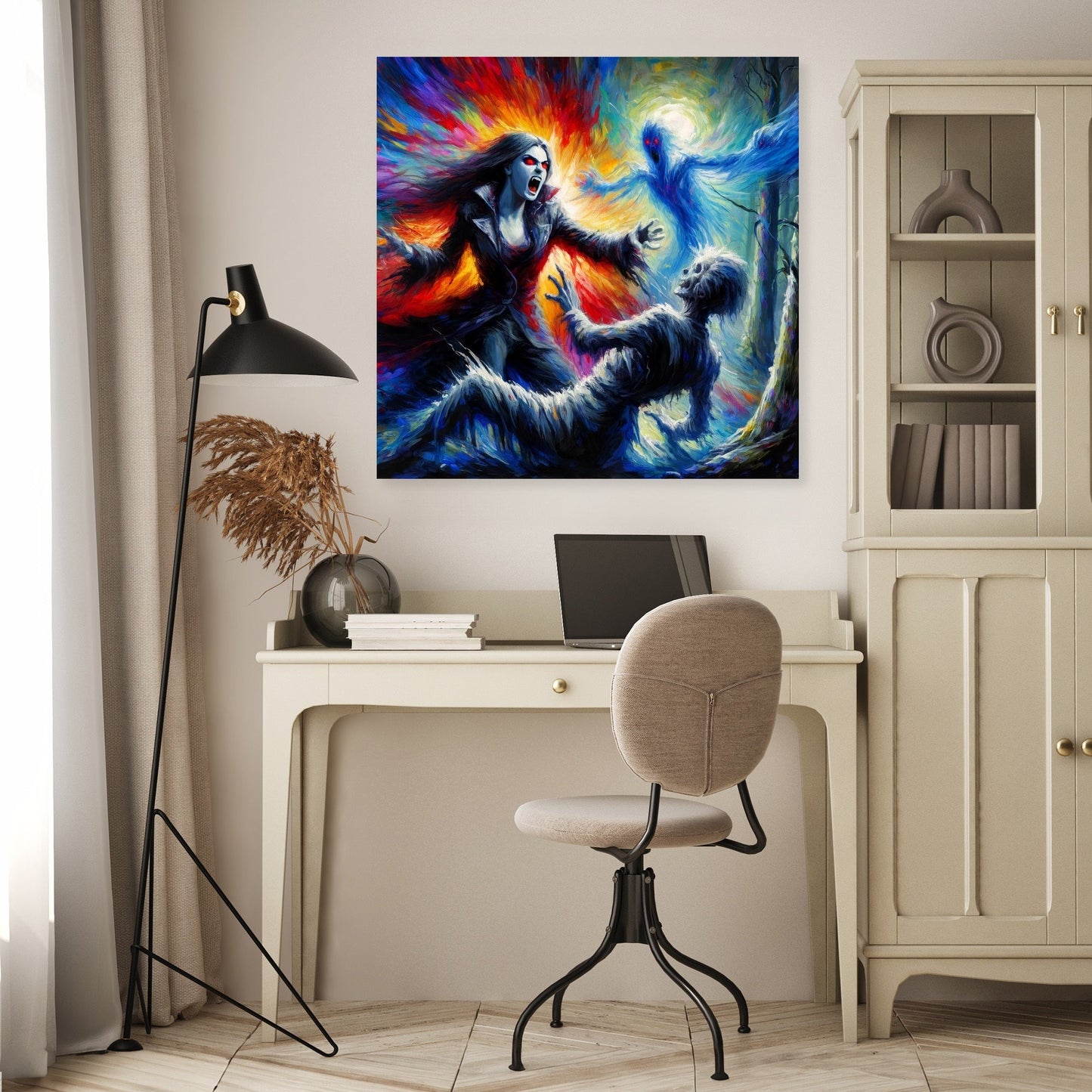 Forest Fury Canvas