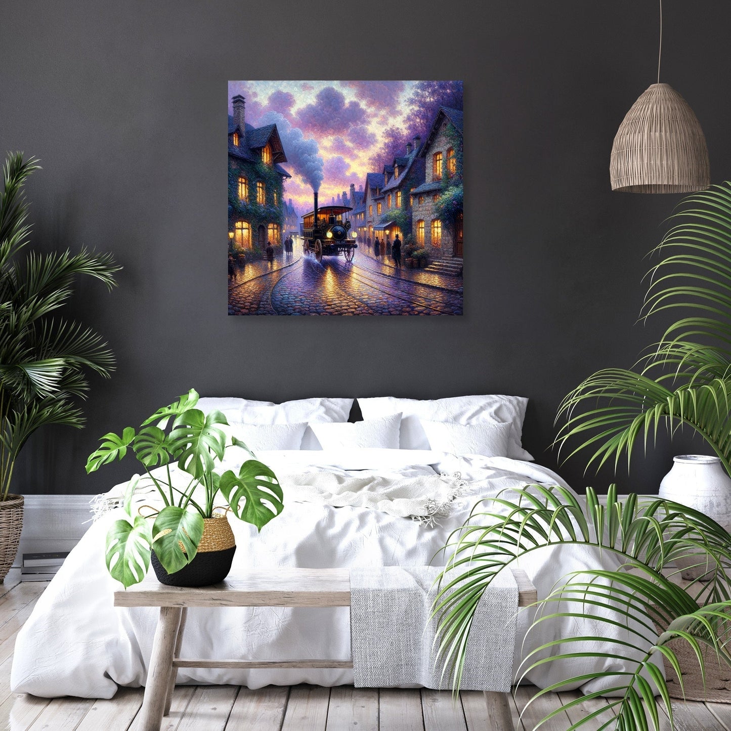 Steam Era Serenity Canvas