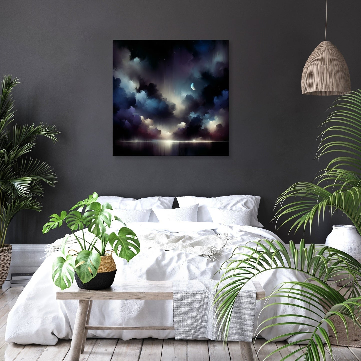 Nocturnal Contemplation Canvas