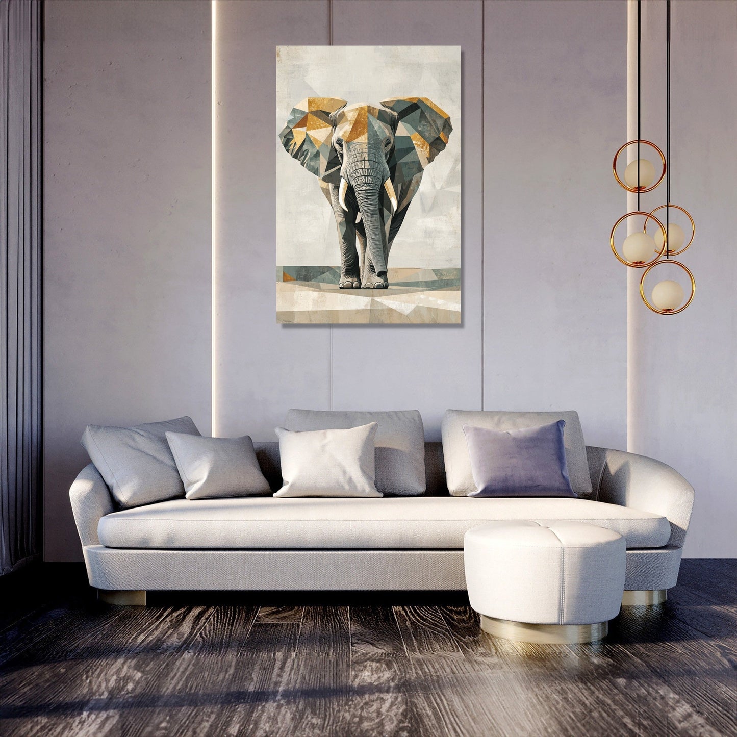 Serene Elephant Canvas