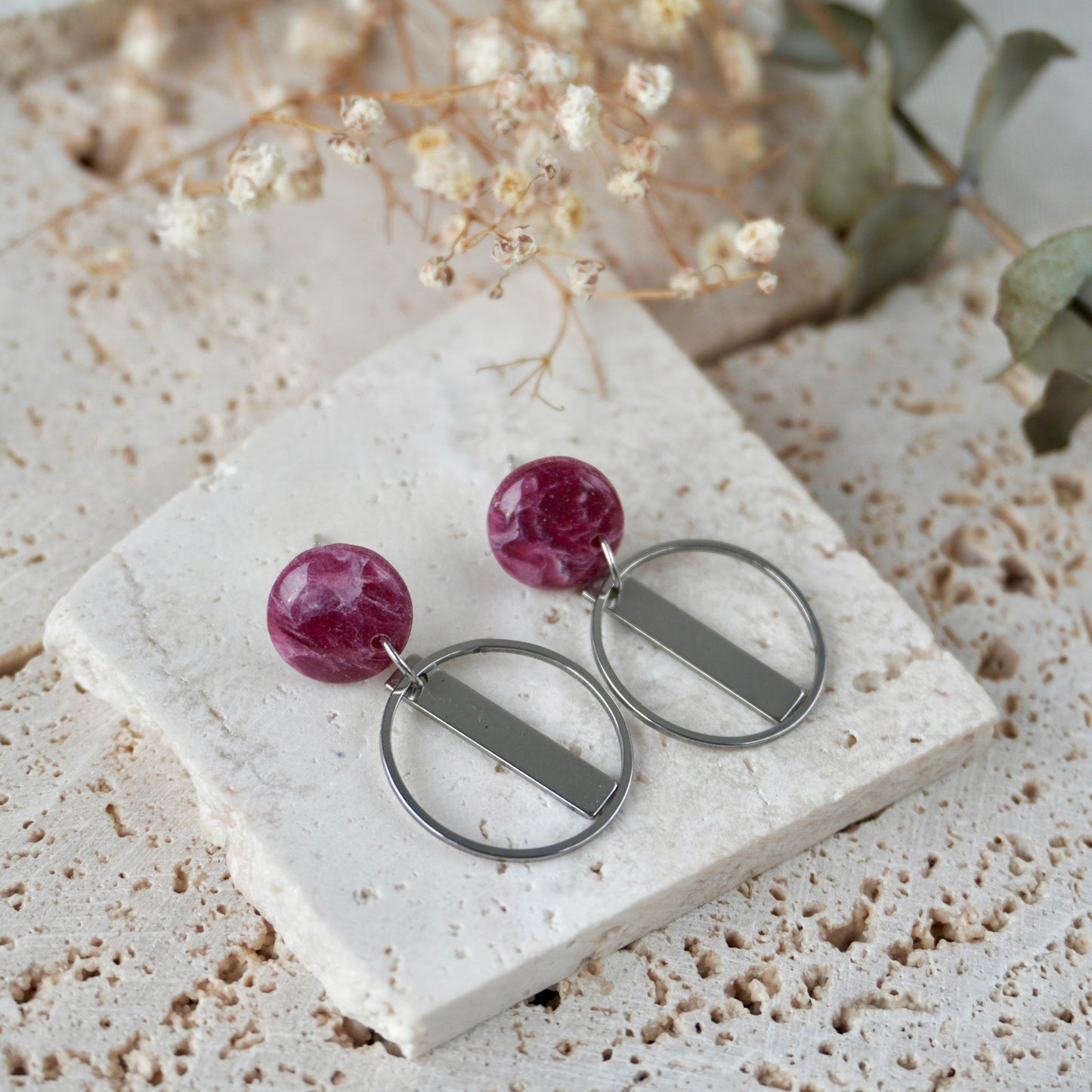 Quartz Stud Drop Mini