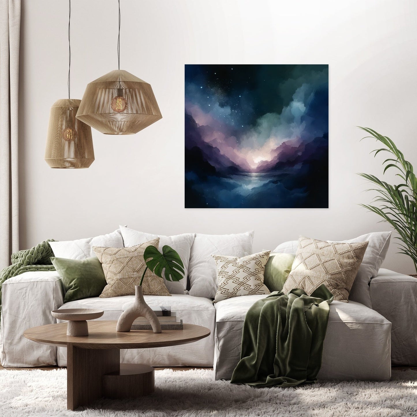 Nocturnal Serenity Canvas