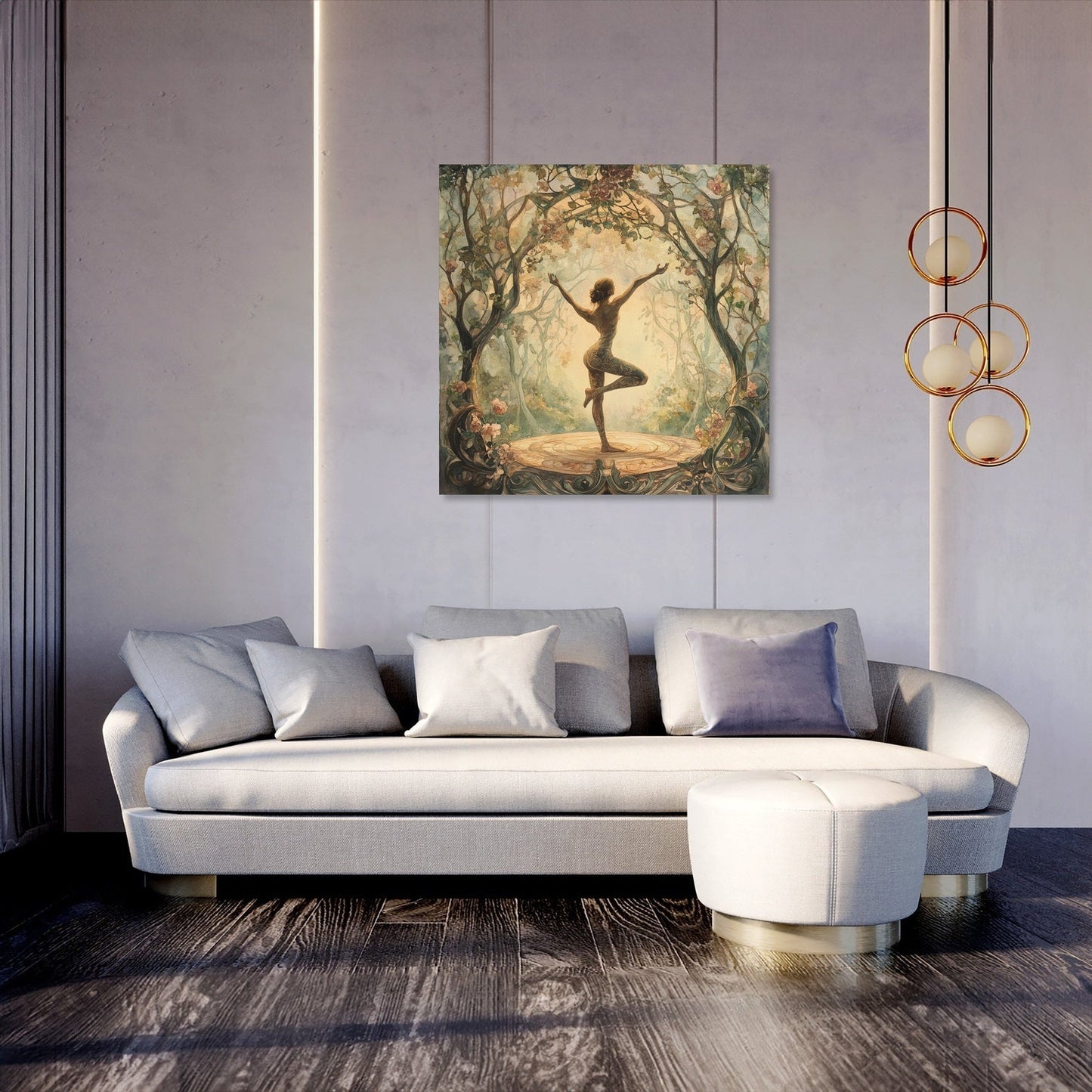 Yoga Harmony Canvas