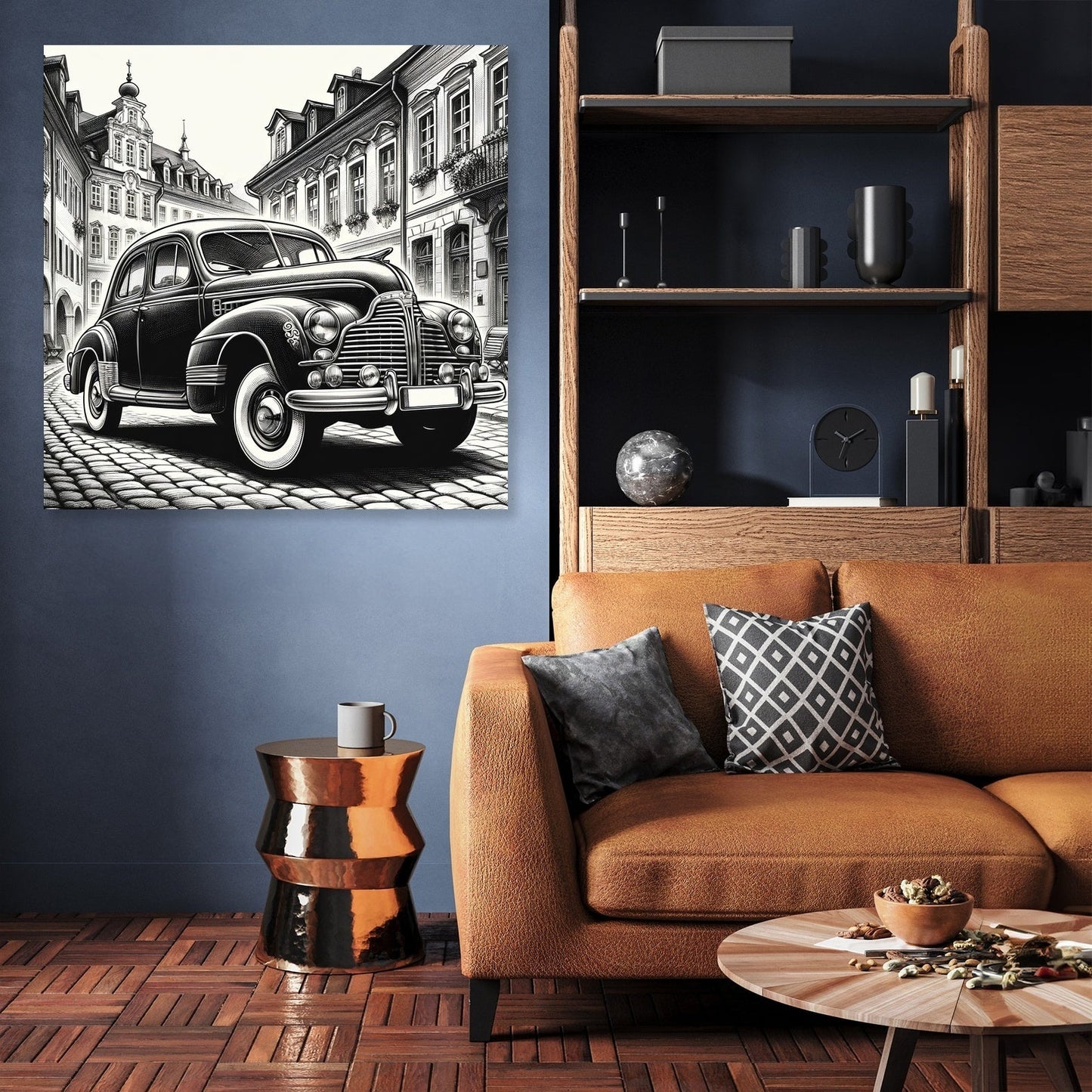 Nostalgic Ride Canvas